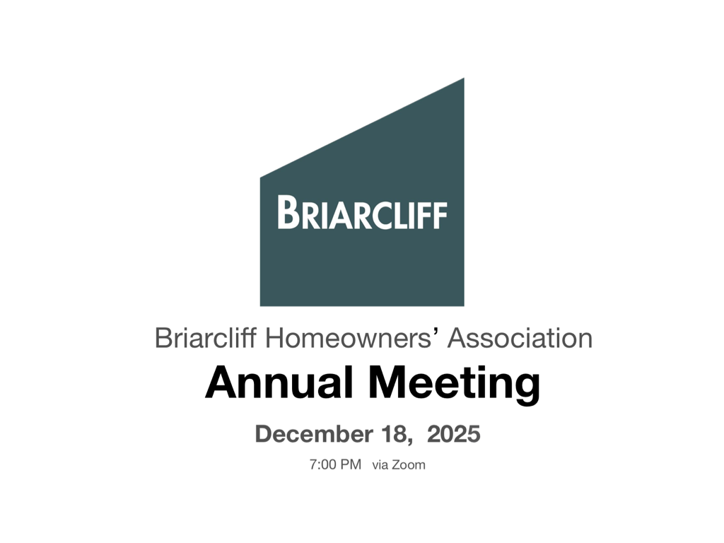 2025 Annual December Membership Meeting Slides